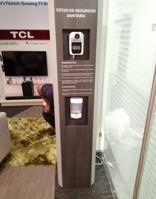 Tótem De Seguridad Sanitaria