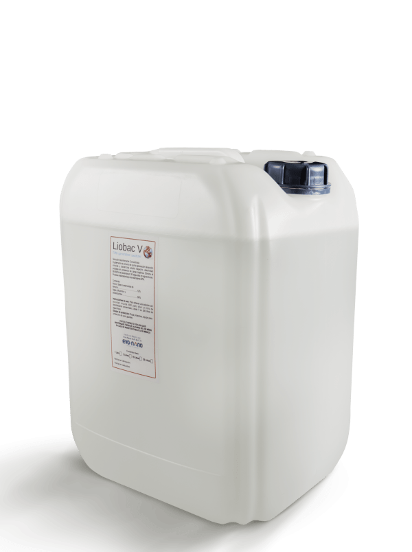 Sanitizante Liobac V - Diluible - (Nebulizable Y Termonebulizable) 20L - Image 4