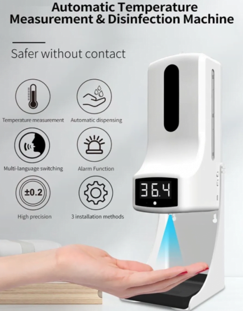 Termómetro K9 PRO Para Interiores y Exteriores Incluye Tripié