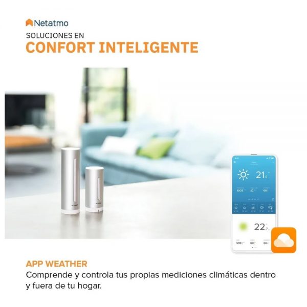 Medidor De La Calidad Del Aire Y Co2 Inteligentes - Estación Meteorológica Inteligente Netatmo - Image 3