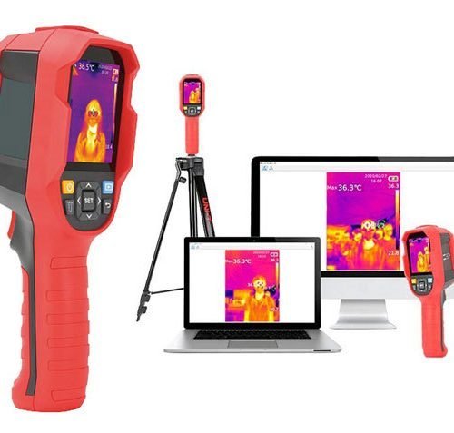 Handheld infrared thermal camera with audible alarm - ZK-178S