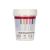 Vaso de 6 Parametros de LINEA Marca One Second - (THC/COC/AMP/MET/OPI/BZD) Caja con 25 Vasos
