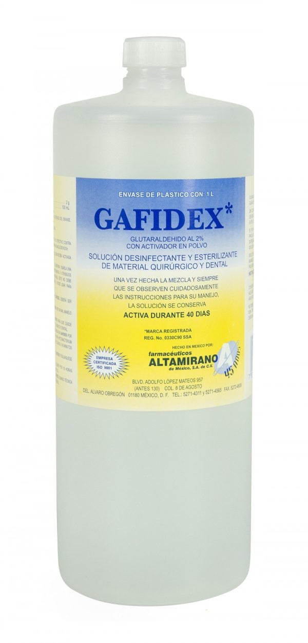 Gafidex Litro (Glutaraldheido Al 2%)