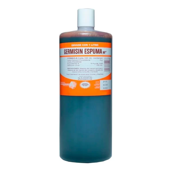 Germisin Solucion Litro (Iodo Polivinil Al 1.1%)
