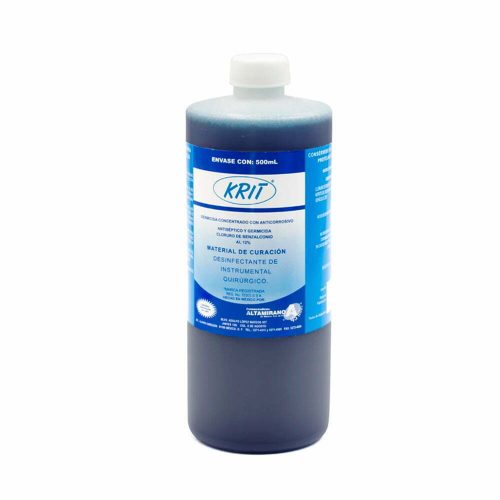 KRIT 500 ML (CLORURO DE BENZALCONIO AL 12%)