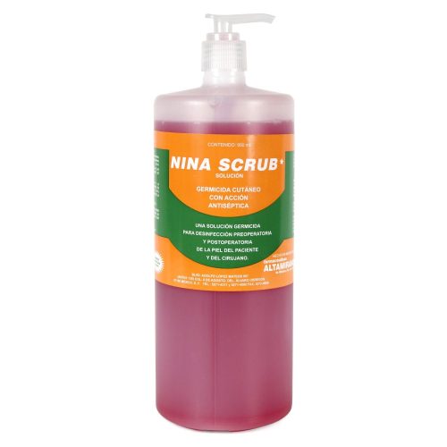 NINA SCRUB 950 ML (GLUCONATO DE CLORHEXIDINA AL 4%)