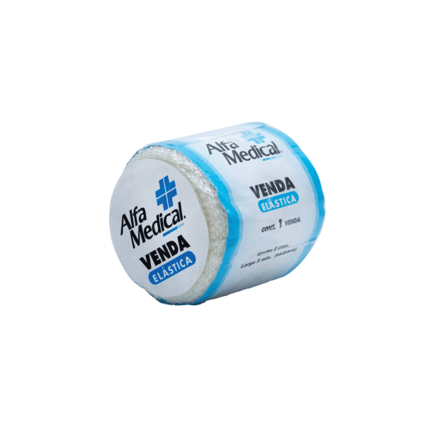 Alfa Medical | Venda Elastica  5 Cm X 5 Mt / 12 Pz