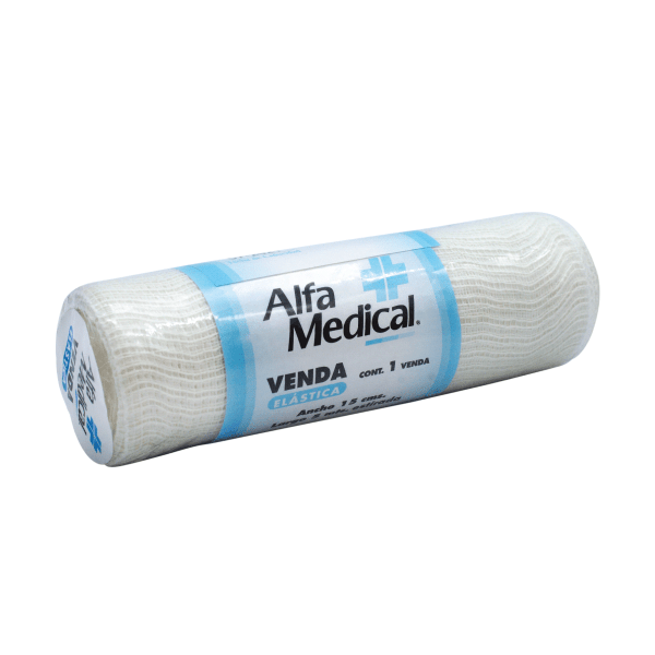 Alfa Medical | Venda Elastica 15 Cm X 5 Mt / 12 Pz