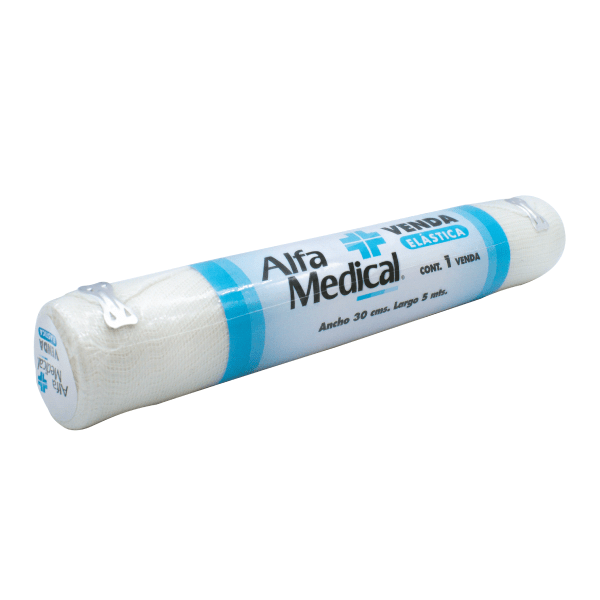 Alfa Medical | Venda Elastica 30 Cm X 5 Mt  / 6 Pz