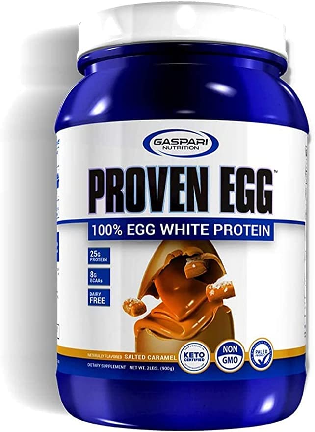 Gn Proven 100 Egg White Protein 2 Lbs Salted Caramel