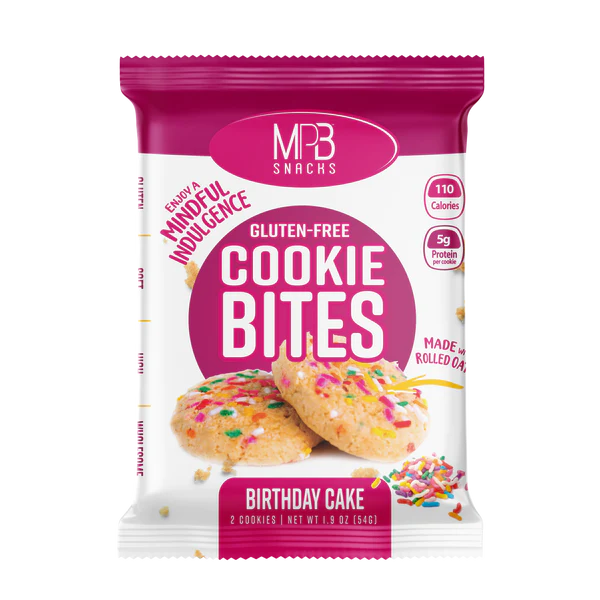 Mpb Cookies Bites Gluten Free 10 Count Birthday Cake