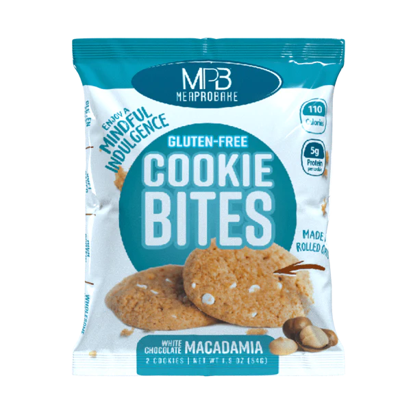 Mpb Cookies Bites Gluten Free 10 Count White Chocolate Macadamia
