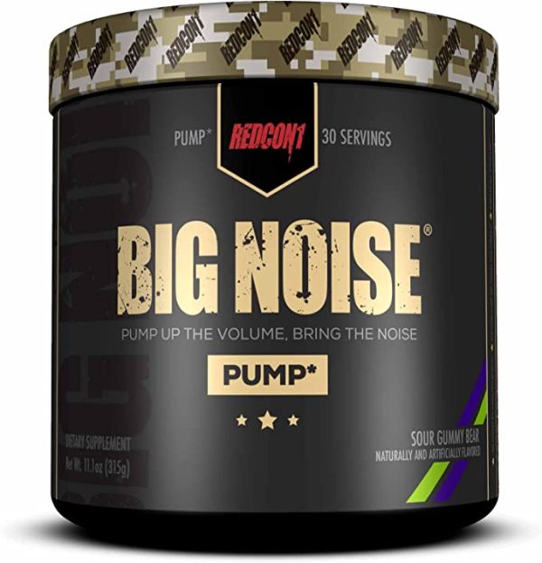 Redcon1 Big Noise Pump 30 Serv Sour Gummy Bear