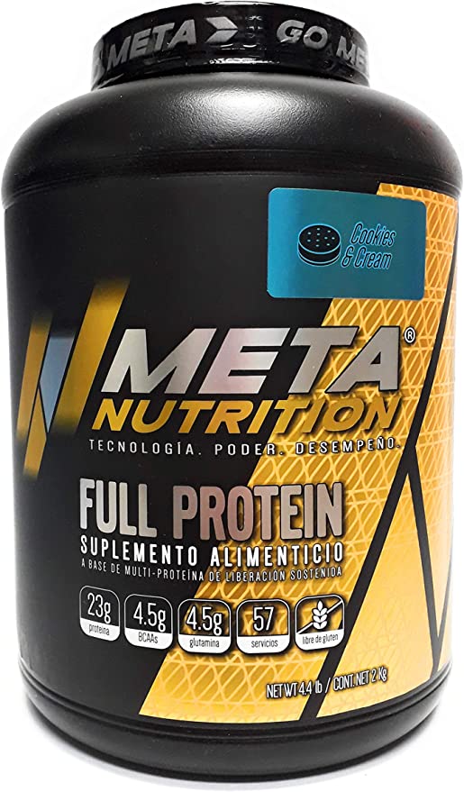 Meta Full Protein 4.4 Lbs Cookies And Cream