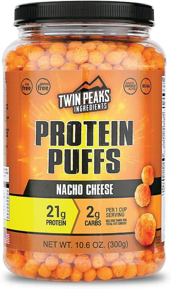 Twin Peaks Protein Puffs 300 Grs Nacho Cheese