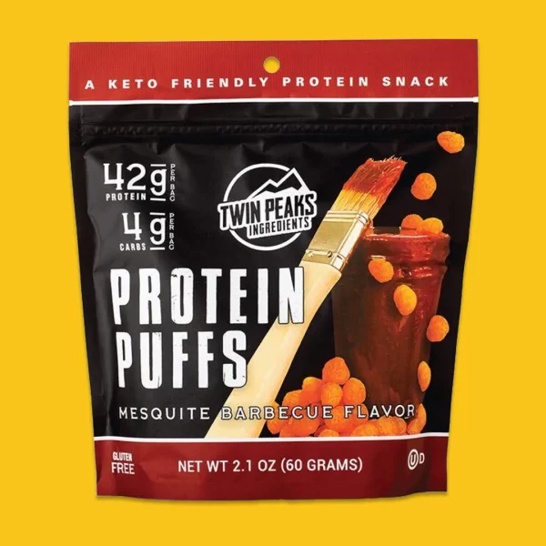 Twin Peaks Protein Puffs 60 Grs Mesquite Bbq