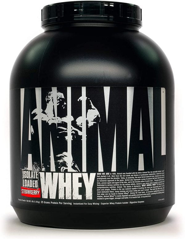 Universal Animal Whey 4 Lbs Strawberry Oferta