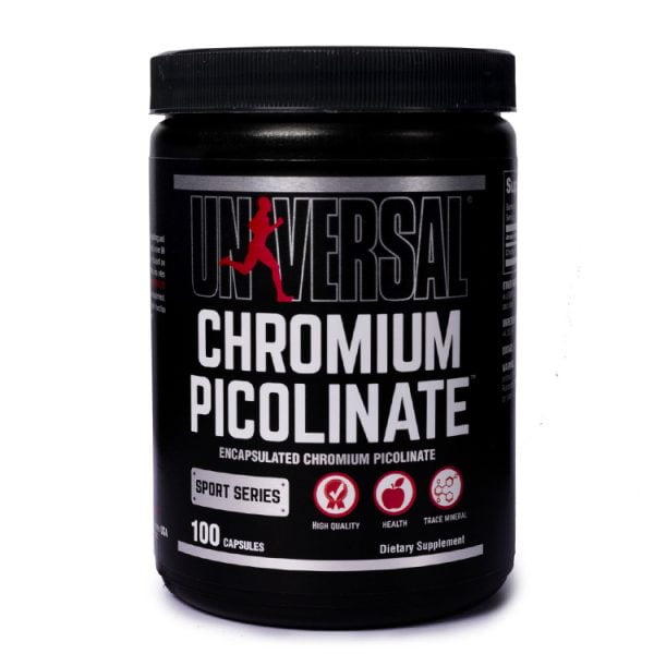 Universal Chromium Picolinate 500 Mg 100 Caps
