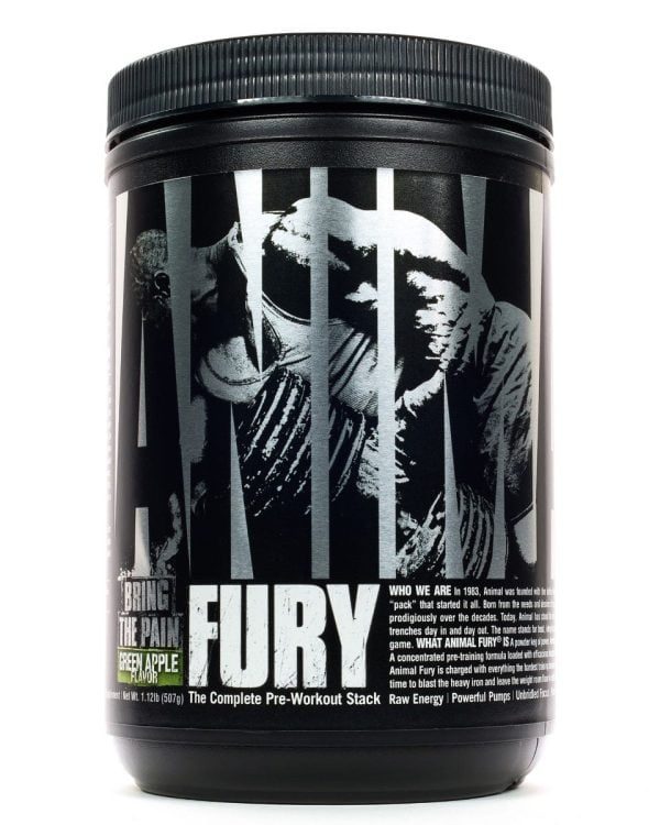Universal Animal Fury 30 Serv Green Apple