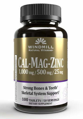 Whp Calcium Magnesium Zinc 100 Tabs