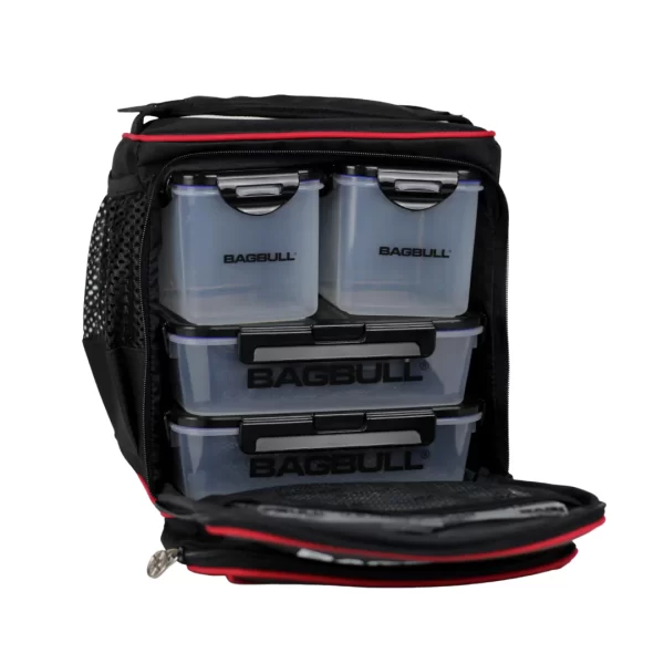 Bag Bull One Max Negro-Rojo (Chica)