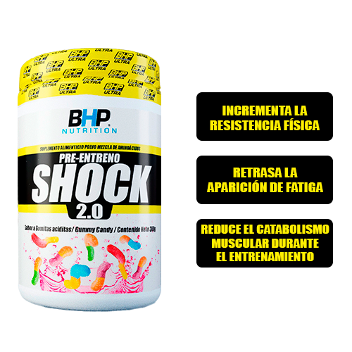 Bhp Shock 2 0 30 Serv Gomitas Aciditas