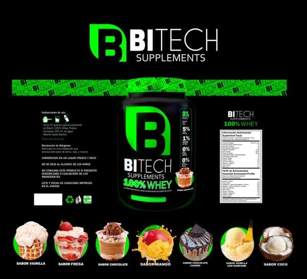 Bitech 100 Whey 1 Kg