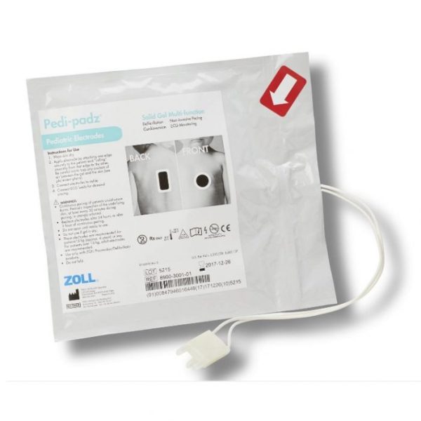 Pedi-Padz® solid gel electrode pack with 6 Cat. ZOL-8900-3000-01 Zoll