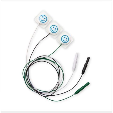 Radiolucent Neonatal Electrode 22X22 Envelope with 3 Pieces Box with 200 Envelopes Cat. Med-Mpgbw78Rt Brand Medico Electrodes