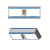 Consola básica 4 v delta 20 cm 1 toma (oxígeno) sin iluminación Cat ARD-902783 Aramed