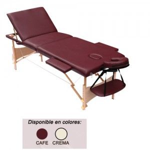 Mesa para tratamiento y masaje tres secciones con levanta Piernas Cat. HCR-M012A Home Care