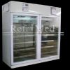 Refrigerador para laboratorio de 50 pies para de dos puertas de cristal Cat. REF-RVCCDV-50 Refrimed