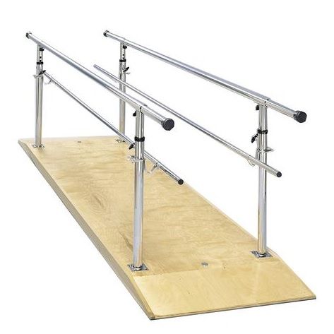 Barras paralelas con plataforma de 2