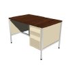 Escritorio chico 120x75x75 cm con pedestal derecho Cat. ESG-ESC110 Esgo