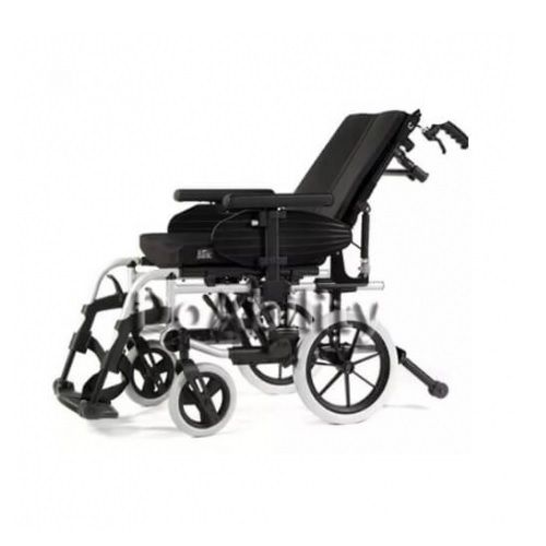 Silla de ruedas de aluminio reclinable 40.5 cm