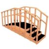 Rampa con escalera recta de madera adulto-infantil Cat. ESG-ESC914 Esgo