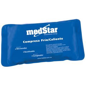 Compresa de gel con cubierta de nylon y pvc. 28.5 x 11.5 cm Cat. MES-SP-7201 Medstar