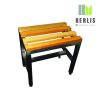 Banca vestidor para baños en madera 90x30x45 cm Cat. HEL-HM415-ESP Marca Herlis