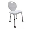 Silla para ducha de aluminio ajustable plegable Mod. KY798LC Cat. MST-SD798 Medistore