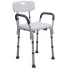 Silla para ducha en aluminio Mod. 12445KD-2 Cat. DRI-SD12445 Drive Medical