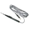 Lápiz reusable de control de pie unipolar con plug de 4 mm logitud 300 cms Cat FIB-F4814 Fiab