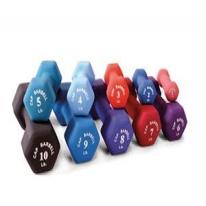 Mancuerna de neopreno 10 lb (aprox. 4.54 kg) Cat. DYN-NDBC10 Dynatronics