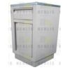 Buro con cajón y gaveta de lamina Cat HEL-HM45 Herlis