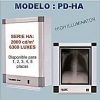 Negatoscopio triple estandar de 10 cm, 6,300 LUX Cat. SRY-PD-HA3 SRY
