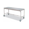 Carro camilla para cadaveres en acero inoxidable medidas totales 200x70x90 Cat. HEL-HM459 Herlis