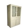 Vitrina doble modelo Hamilton de zoclo sin entrepaños Cat. ARV-LAM-078 Marca Arveol