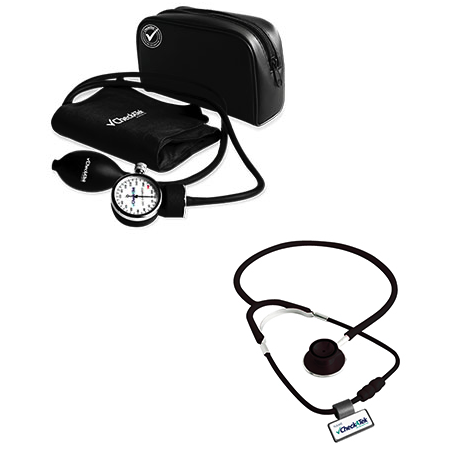 Kit de baumanometro aneroide y estetoscopio duplex