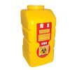 Recolector para liquidos de 12.0 lts de polipropileno color amarillo Cat A1C-PL-12-A A1 Contenedores