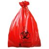 Bolsa de polietileno de baja densidad 70 X 90 cm Roja Cal. 200 Caja con 100 pzas Cat. A1C-LAM-90-200 A1 Contenedores