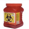 Recolector para punzocortantes de 1.7 lts de polipropileno color rojo Cat A1C-PC-1NR A1 Contenedores